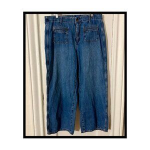 Old Navy Wide Leg Baggy Jeans in Size 16